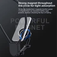 Support magnétique universel pour téléphone portable Accessoires de caméra de sport Go pro DJI 360 Support de poitrine