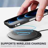 Coque de téléphone portable robuste et résistante aux chocs pour iPhone 12, 13, 14, 11 Pro Max