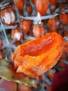 Aliments santé sans additifs, fruits de kaki entiers séchés sucrés, entiers pour en faire des collations - Product Image 2