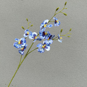 Fait à la main artificielle danse dame <span class=keywords><strong>orchidée</strong></span> Oncidium <span class=keywords><strong>jacinthe</strong></span> 10 têtes pour noël maison Banquet Table Arrangement fleur simulée - Product Image 5