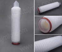 Fabricante de filtros de agua al por mayor chino 0,45 cartucho de filtro plisado Micro Absolute PP cartucho de repuesto de filtro de agua