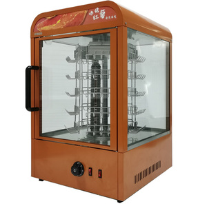 Forno elettrico arrostito della patata dolce della macchina del girarrosto della griglia del cereale dell'acciaio inossidabile commerciale - Product Image 3
