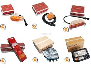 全新 ForeView OE 品质后组合灯 DZ9200810019 和 DZ9200810020 适用于陕汽 F2000 卡车照明系统 - Product Image 5