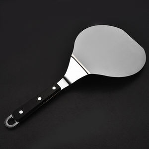 In acciaio inox spatola per <span class=keywords><strong>Pizza</strong></span> Paddle 6 pollici buccia per <span class=keywords><strong>Pizza</strong></span> con manico in legno per il trasferimento della <span class=keywords><strong>Pizza</strong></span> e facile da riporre - Product Image 3