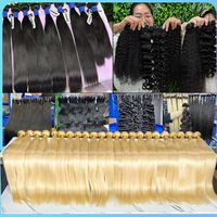 Perruques Lace Front HD sans colle en cheveux humains vietnamiens, bouclés profonds, 6*6 7*7 8*8, noir naturel, blond, longs, raides, bouclés Jerry