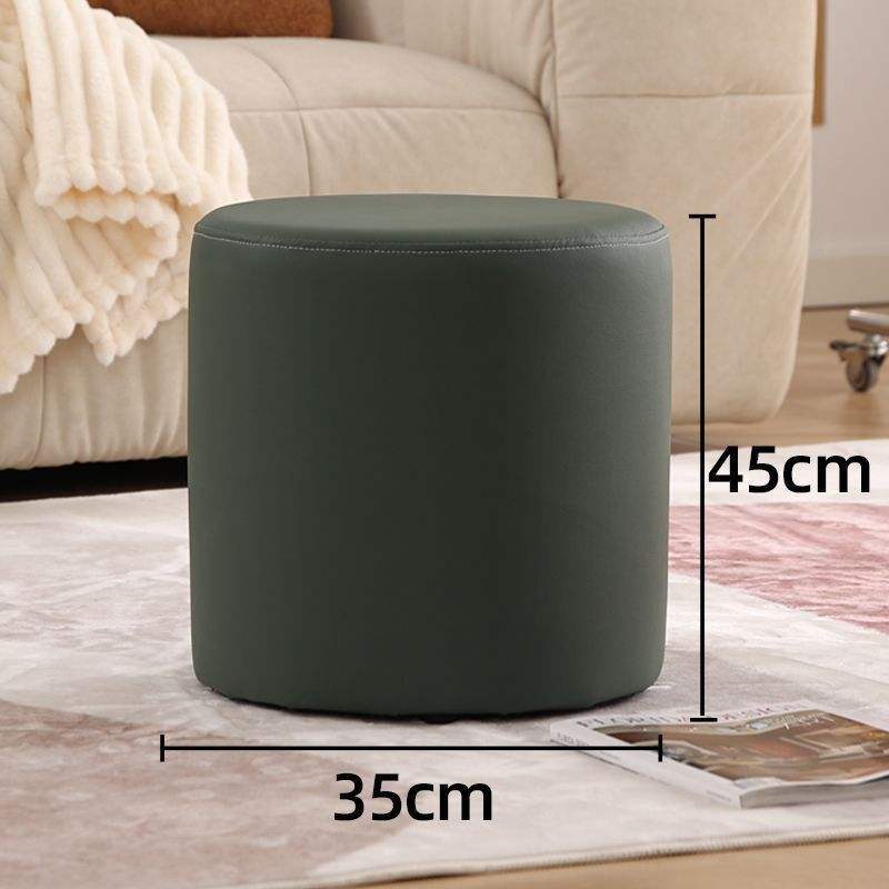 Rond - Bleu saphir [35*35*45 cm] Cuir patte de chat amélioré