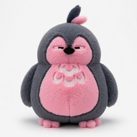 Fabricant de jouets en peluche personnalisés OEM ODM, poupée pingouin kawaii en coton PP, bien garnie, jouet en peluche doux