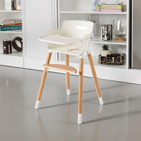 Chaise de salle à manger multifonctionnelle pour bébé Chaise de salle à manger pour enfants personnalisée avec repose-pieds réglable Chaise d'alimentation sûre pour les tout-petits