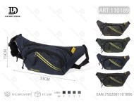Borsa da Uomo a Quattro Tasche da 13 Pollici, Impermeabile in Nylon, per Sport all'Aperto e Viaggi, con Cintura Regolabile per Uso Quotidiano - Product Image 1