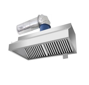 Hottes de cuisine commerciales VICTORY KITCHEN en acier inoxydable, hottes d'extraction pour équipements à gaz et électriques, garantie 1 an - Product Image 6