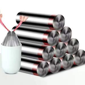 Trash <b>Bags</b> Scented 5Galon Strong Drawstring Colors 20 Flat <b>Sealed</b> Roll With Small Packaging - Product Image 5