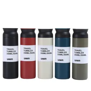 Harmony Hot Sale New Solid Color Japanese Coffee 304 Stainless Steel Car Insulation Creative Portable Custom Vacuum Flasks