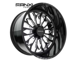 Rines Forjados Fanxi con Pulido Completo 8x6.5 8x170 8x180 5x5.5 6x5.5 22x12 24x14 26x12 26x14 26x16 para Ford F150 F250 Chevy GMC - Product Image 3