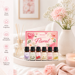 Ensemble d'huiles parfumées florales de haute qualité pour diffuseur, humidificateur, huiles d'aromathérapie pour la fabrication de bougies, de bains <span class=keywords><strong>et</strong></span> de parfums - Product Image 4