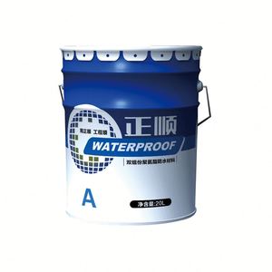 Two-Component Polyurethane <b>Waterproofing</b> Coating for Concrete Roofs Wall Tile Warehouse Kitchen Park Application - Product Image 3