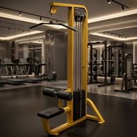 Mesin Latihan Angkat Beban Komersial untuk Latihan Otot Punggung, Latihan Tarik Lengan, dan Latihan Tarik Bawah (Lat Pull Down)