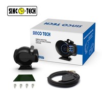 QSF SincoTech personnaliser 3.5 ''écran OBD2 jauge voiture universel compteur numérique Auto tension RPM tachymètre compteur de vitesse 18-en-1 Gau