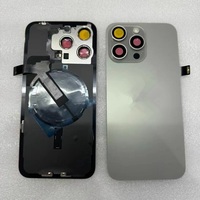 Vente en gros usine : Cache arrière en verre pour iPhone 14 15 16 17 18 Pro Max Plus Air, avec flex de charge sans fil