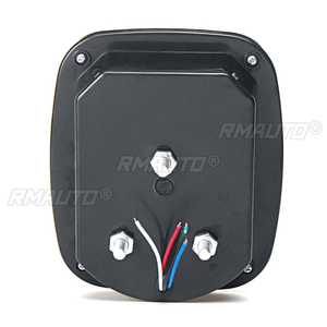 2 pièces, feux arrière de voiture 39 LED, feux stop, feux de recul, feux de freinage, feux de plaque d'immatriculation pour camion/remorque/bateau, pour Jeep Wrangler TJ CJ 76-06 - Product Image 5