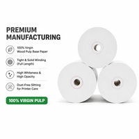 Rouleau de papier thermique 57 mm x 50 mm, OEM ODM, taille personnalisée pour atelier de réparation automobile, animalerie, facturation en gros, approvisionnement en gros