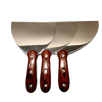 Couteaux à mastic industriels finition spatule professionnelle grattoir flexible pour cloisons sèches, décalcomanies, papier peint, rapiéçage, peinture