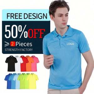 Camiseta de Golf de Verano de Secado Rápido, Corte Holgado, Unisex, de Poliéster, Precio Económico, Gran Venta - Product Image 3