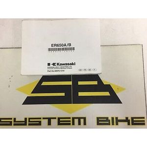 Manuale del Proprietario Kawasaki ER-6N ER-6N ABS 2005-2008, Guida all'Manutenzione della Motocicletta - Product Image 3