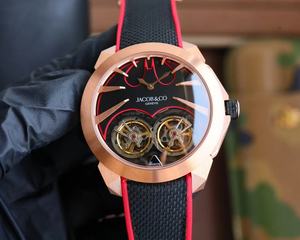 Reloj de Acero Inoxidable de Alta Calidad con Movimiento Mecánico Jacob ETA, Resistencia al Agua de 100 Bares y Función de Tourbillon - Product Image 2