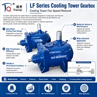 Harga Pabrik LF42\47\50\55\60 Gearbox Reducer Cooling Tower dengan Motor Kipas Cooling Tower dan Suku Cadang untuk Industri Kimia