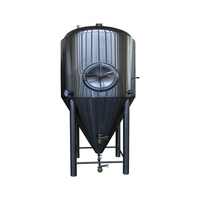 Cuve de Fermentation en Acier Inoxydable DYE 304/316L pour la Brasserie, Capacités 200L/500L/1000L/700L/20000L, 500KG, Facile à Utiliser
