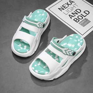 Summer EVA Sandals Thick Sole <b>Non</b> <b>Slip</b> Outdoor Beach <b>Shoes</b> For Men Women Size 36-45 White Black Khaki - Product Image 5