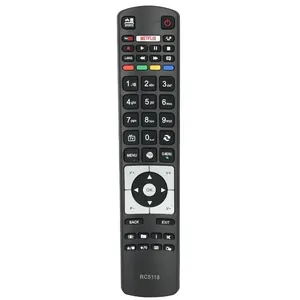 RC5118 per <span class=keywords><strong>Telefunken</strong></span> Smart TV <span class=keywords><strong>telecomando</strong></span> con Netflix pulsanti YouTube, LF43FZ20 - Product Image 1