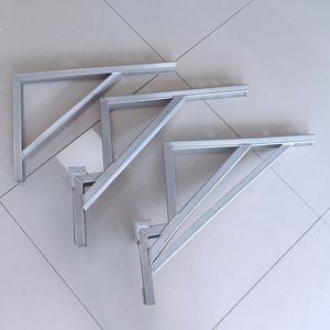 Custom ad alta capacità di carico per saldatura pesante montaggio a parete in alluminio staffa Offset per Modulare esterna condizionatore d'aria pompa di calore - Product Image 4