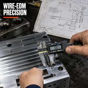 Composants de matrices d'extrusion en aluminium usinés CNC de haute précision pour revêtements de sol en plastique, service OEM - Product Image 3