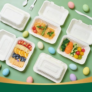 Contenedor de 9 Pulgadas para Preparación de Comidas, Apto para Microondas y Congelador, Hecho de Almidón de Maíz - Product Image 5