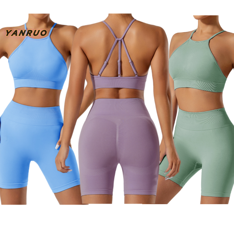Women's Plaid Pattern Yoga Bra Tank Top Plus Size Waterproof Sports Underwear for Running and Fitness Beauty Back Outerwear