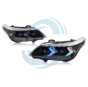 Faros delanteros LED para Bmws 5 Series <span class=keywords><strong>E60</strong></span> lámpara de cabeza actualizada LCI adaptable 2004 2010 montaje de luz delantera Facelift faro - Product Image 3