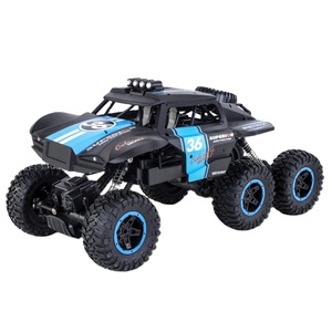 Juguetes de <span class=keywords><strong>control</strong></span> remoto de alta velocidad, coches <span class=keywords><strong>rc</strong></span> de escala 1:12, 6x6 <span class=keywords><strong>RC</strong></span>, luz de conmutación de velocidad de rueda grande <span class=keywords><strong>RC</strong></span>, coche de escalada todoterreno, 6 KM/H - Product Image 1