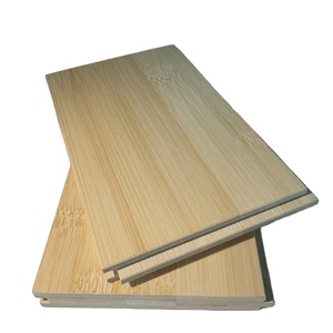 Parquet en bambou massif couleur naturelle, pose collée intérieure, écologique, durable, imperméable, moderne, facile et stable - Product Image 1