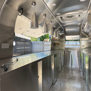 Bestverkopende Air Stream <span class=keywords><strong>Food</strong></span> Trailer Aanpasbaar In Verschillende Stijlen Voor Hamburgers Pizza Taco 'S En Meer Service-Apparatuur - Product Image 6