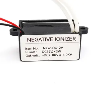 15 Million Ion/cc Carbon Brush Negative Ionizer Ion Generator DC12V