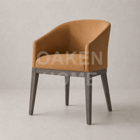 Chaises de salle à manger modernes en chêne massif OAKEN, ensembles de fauteuils pour cuisine, appartement, hôtel, mobilier de maison