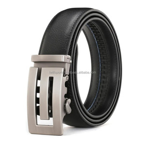 Cinturón de marca de lujo de negocios masculino de moda de cuero con hebilla automática para hombres jóvenes 2024 - Product Image 2