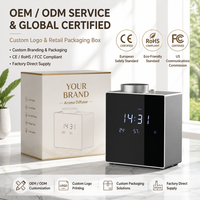 Diffuseur d'arômes intelligent sans eau en aluminium OEM, 200 ml, contrôlé par WiFi, vente en gros, machine à parfum