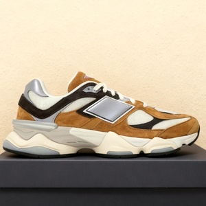 Chaussures de marche rehaussées unisexe rétro respirantes à lacets en maille avec semelle extérieure en caoutchouc, collection automne 2026, modèle 9060 - Product Image 2