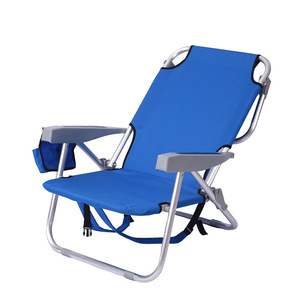 Fauteuil inclinable pliant en alliage d'aluminium 600D Oxford tissu multi-vitesses dossier réglable avec chaise pliante peut s'allonger sur <span class=keywords><strong>la</strong></span> chaise de <span class=keywords><strong>plage</strong></span> - Product Image 4