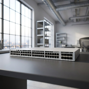 Commutateur d'entreprise d'origine C9200L-24P-4G-E Série C9200 24 ports avec 4x1G Uplink fixe Gigabit Ethernet - Product Image 1