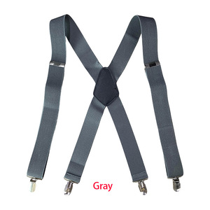 <span class=keywords><strong>Tirantes</strong></span> Elásticos con Clip Metálico para <span class=keywords><strong>Hombre</strong></span>, Cómodos y Ajustables para Trajes, Pantalones de Vestir y Formales - Product Image 4