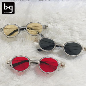 Rhinestone เพชรอาทิตย์แว่นตาแฟชั่นหรูหรา Uv400 <span class=keywords><strong>Dasoon</strong></span> วิสัยทัศน์ที่นิยมเซ็กซี่ผู้หญิงแว่นกันแดด - Product Image 1