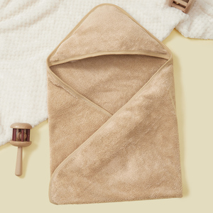 Serviettes de bain à capuche pour bébé en gros, en polaire corail, ultra douces et très absorbantes, couvertures enveloppantes pour bébé de classe A, certifiées CPC - Product Image 6